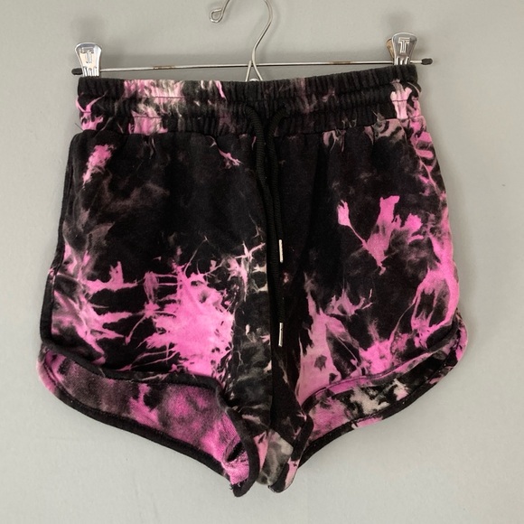 Tiger Mist tie dye set crop sweatshirt and shorts - Picture 6 of 8